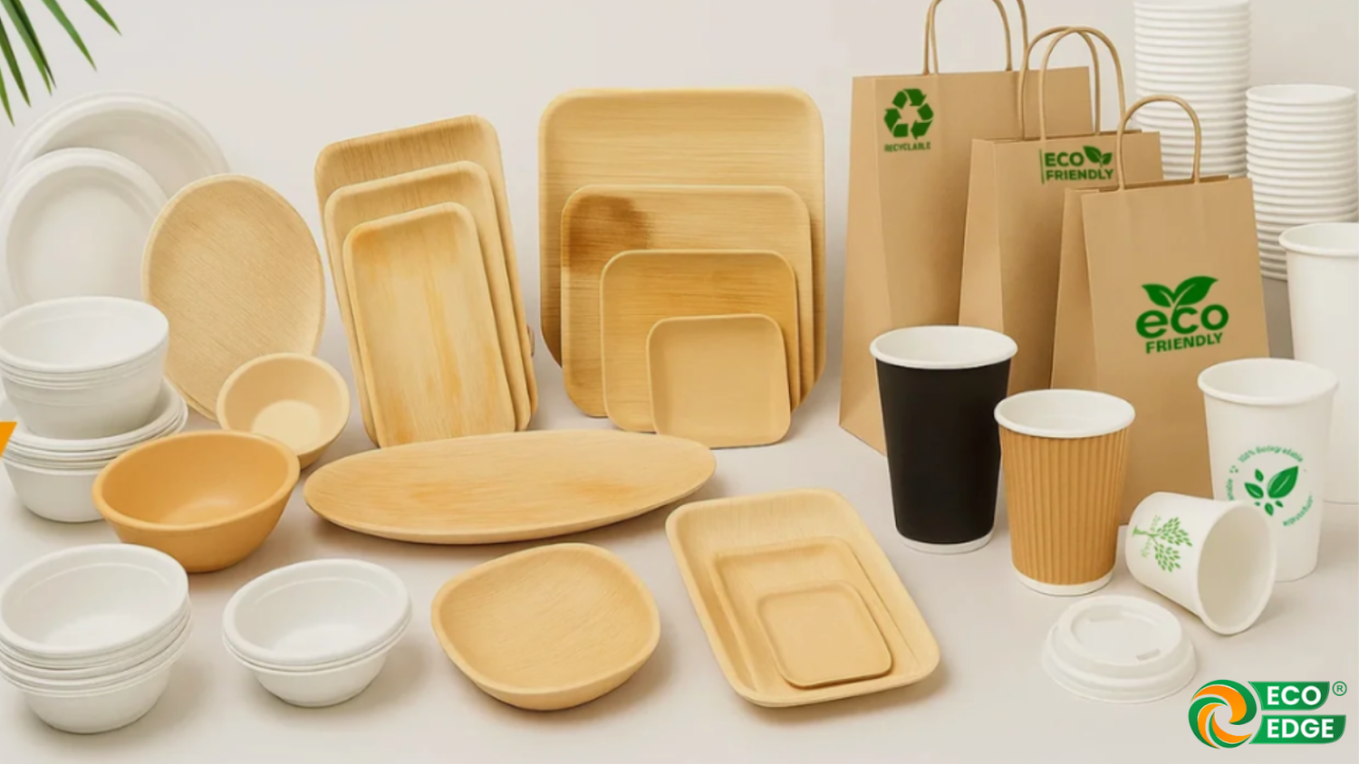 Eco-Friendly Tableware: Why Paper Cups, Bagasse Plates, and Palm Leaf Plates Are the Future