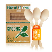 Eco Edge Compostable Wooden Spoon | Natural, Sustainable & Hand-Finished